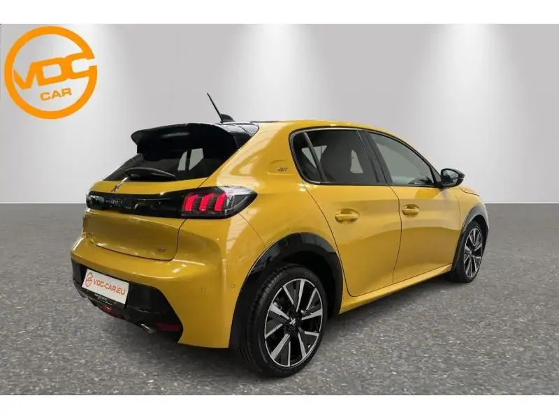 Occasion Peugeot 208 gt YELLOW 3