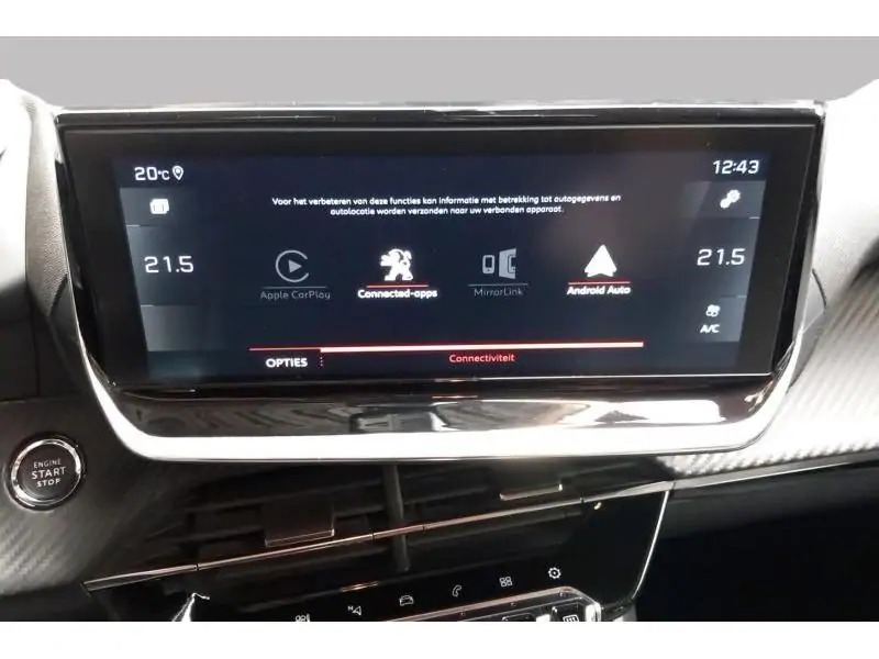 Occasion Peugeot 208 Allure gps 100pk WHITE 14