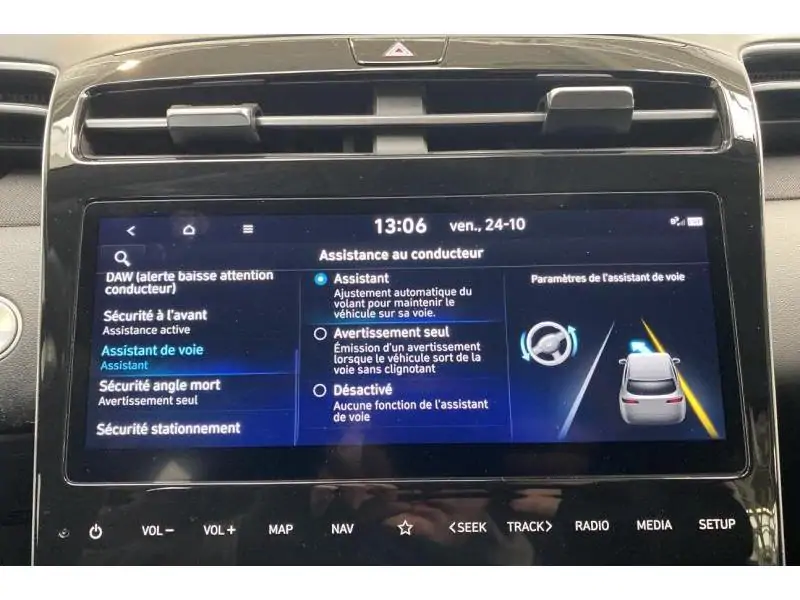 Occasion Hyundai Tucson FEEL - GPS - CAMERA - AUTOMAAT WHITE 31