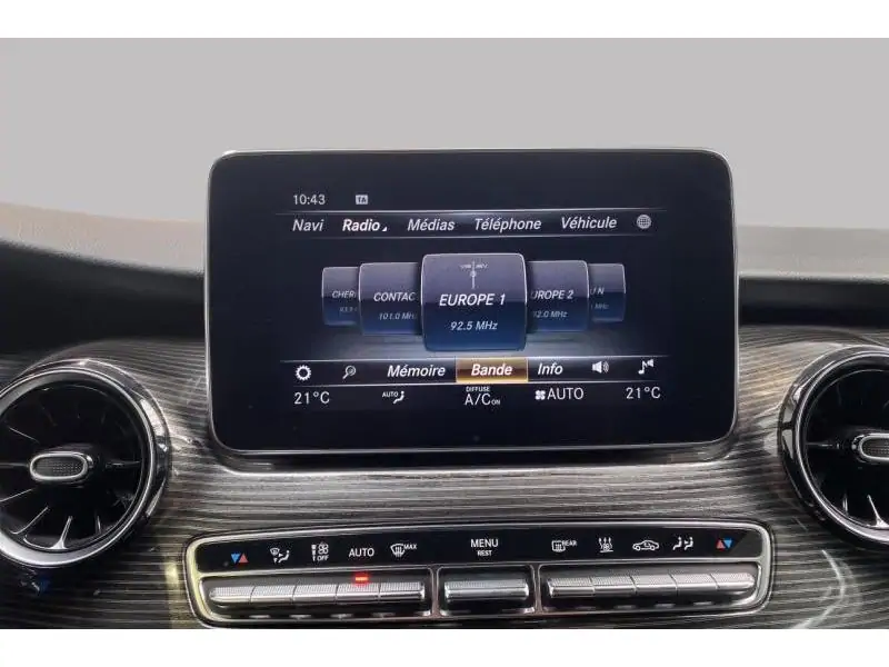 Occasion Mercedes-Benz V 250 DUBBELE CABINE - 5 PL - CAMERA - LEDER - GPS BLACK 30