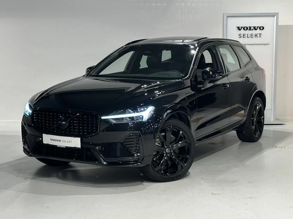 Volvo XC60 Recharge Plus T6 AWD plug-in hybrid Elektrisch/benzine Black Edition - VERMANT ANTWERPEN NOORD -  - mechelen@vermant.be