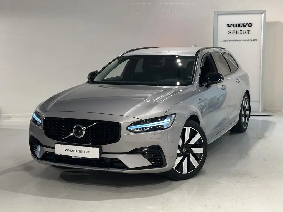Volvo V90 Plus T6 AWD Plug-in hybrid Elektrisch/benzine Dark - VERMANT ANTWERPEN -  - mechelen@vermant.be