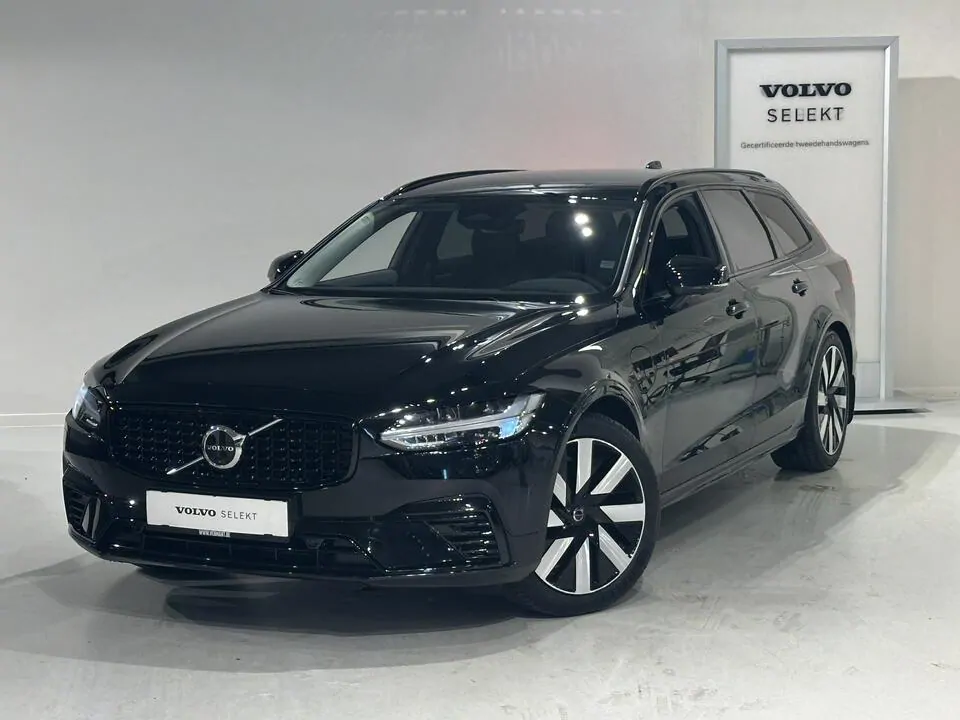 Volvo V90 Plus T6 AWD Plug-in hybrid Elektrisch/benzine Dark - MECHELEN -  - mechelen@vermant.be