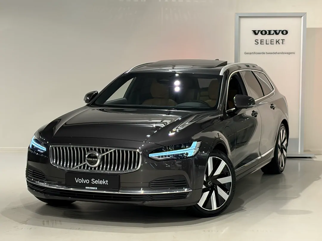Volvo V90 Ultra T6 AWD Plug-in hybrid Elektrisch/benzine Bright Plug-in hybride (PHEV) - VERMANT ANTWERPEN -  - mechelen@vermant.be