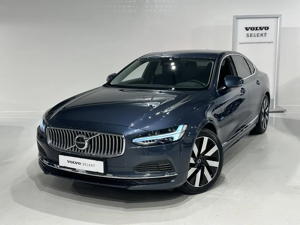 Volvo S90 Recharge Plus T8 AWD Plug-in hybrid Elektrisch/benzine Bright - VERMANT ANTWERPEN -  - mechelen@vermant.be