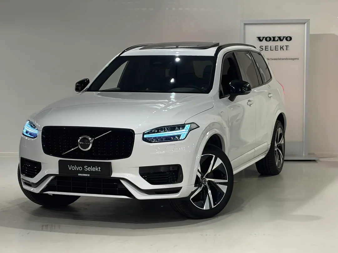 Volvo XC90 Plus T8 AWD Plug-in hybrid Elektrisch/benzine Dark 7 Zitplaatsen - BORNEM - 2GLM058 - info@vermant.be