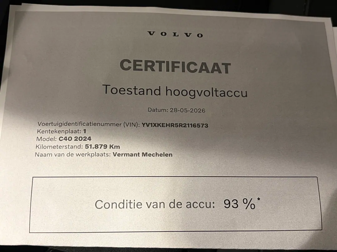 Volvo EC40 Core Single Motor Extended Range Elektrisch (BEV) Elektrisch (BEV) - MECHELEN -  - mechelen@vermant.be