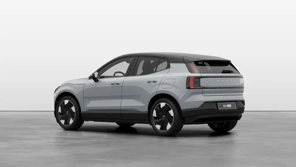 Nouveau Volvo EX30 SUV Plus Elektrische Shift-by-wire single speed transmission, RWD Vapour Grey 2