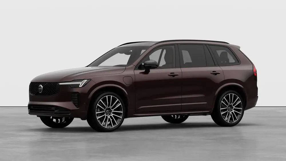 Nouveau Volvo XC90 SUV Ultimate Dark Plug-in hybrid 8-speed Geartronic™ automatic transmission Mulberry Red 1