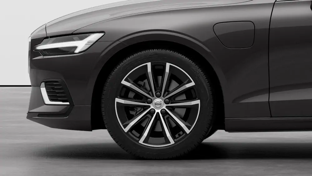 Nieuw Volvo V60 Break Core Plug-in hybrid 8-speed Geartronic™ automatic transmission Platinum Grey 3