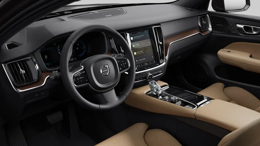 Nieuw Volvo V60 Break Ultimate Plug-in hybrid 8-speed Geartronic™ automatic transmission PLATINUM GREY 4