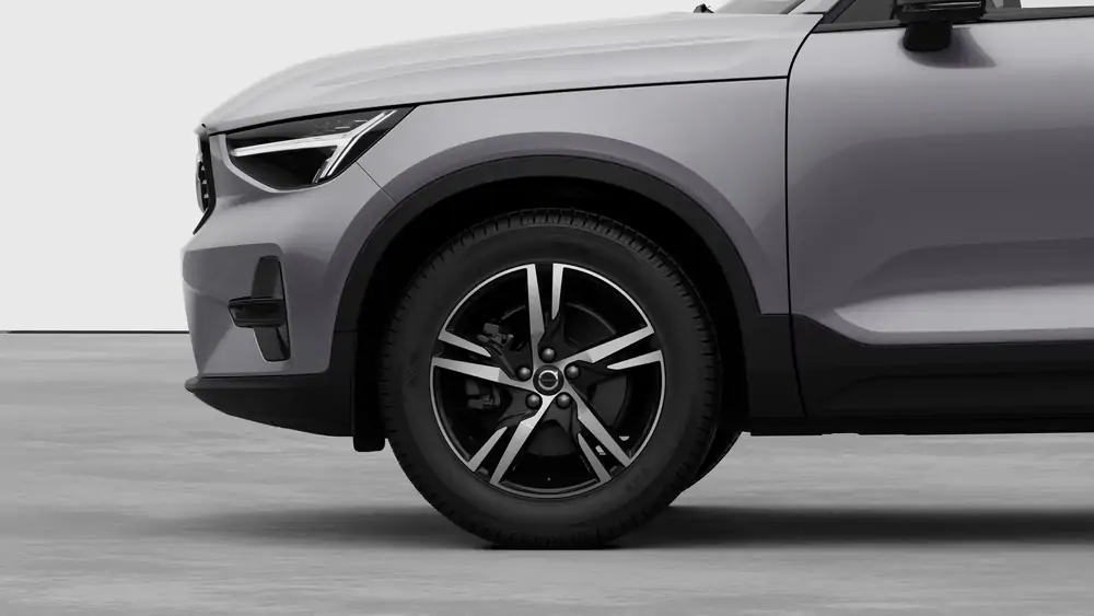 Nouveau Volvo XC40 SUV Plus Mild-hybride (MHEV) 7-speed Dual Clutch transmission Aurora Silver 3