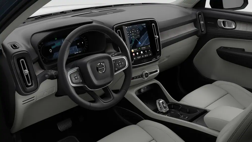 Nouveau Volvo XC40 SUV Plus Mild-hybride (MHEV) 7-speed Dual Clutch transmission Denim Blue 4