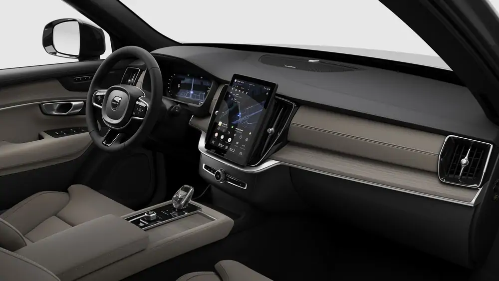 Nouveau Volvo XC90 SUV Plus Plug-in hybrid 8-speed Geartronic™ automatic transmission Platinum Grey 4