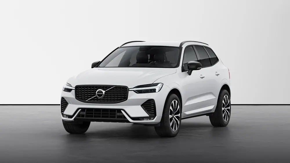 Nouveau Volvo XC60 SUV Plus Mild hybrid 8-speed Geartronic™ automatic transmission Exclusive metaalkleur Crystal White Pearl (707) 1