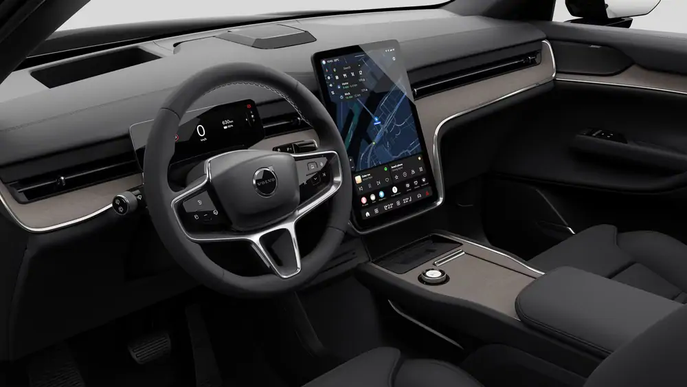 Nouveau Volvo EX90 SUV Plus Elektrisch (BEV) Shift-by-wire_single_speed_transmission_DB03 Onyx Black 4