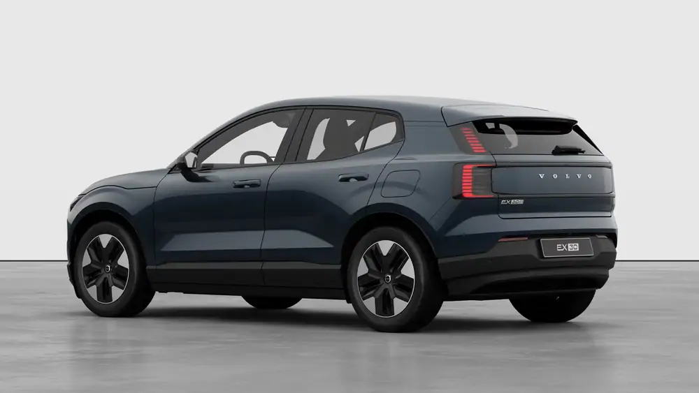 Nouveau Volvo EX30 SUV Plus Business Edition Elektrisch (BEV) Shift-by-wire single speed transmission, RWD Denim Blue 2