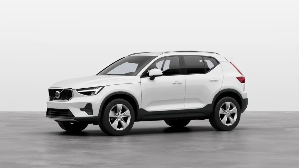 Nieuw Volvo XC40 SUV Core Mild hybrid 7-speed Dual Clutch transmission Crystal White Pearl 1