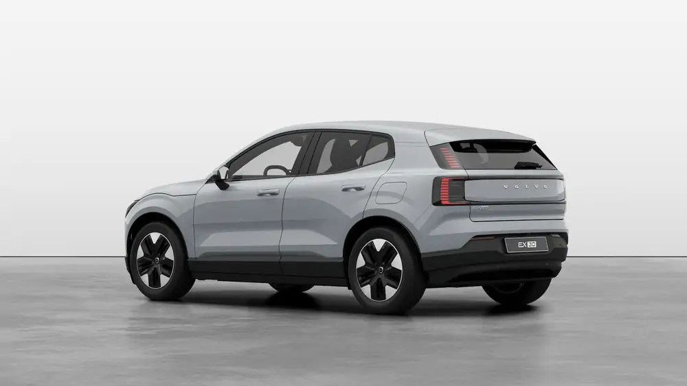 Nouveau Volvo EX30 SUV Core Elektrische Shift-by-wire single speed transmission, RWD Vapour Grey 2