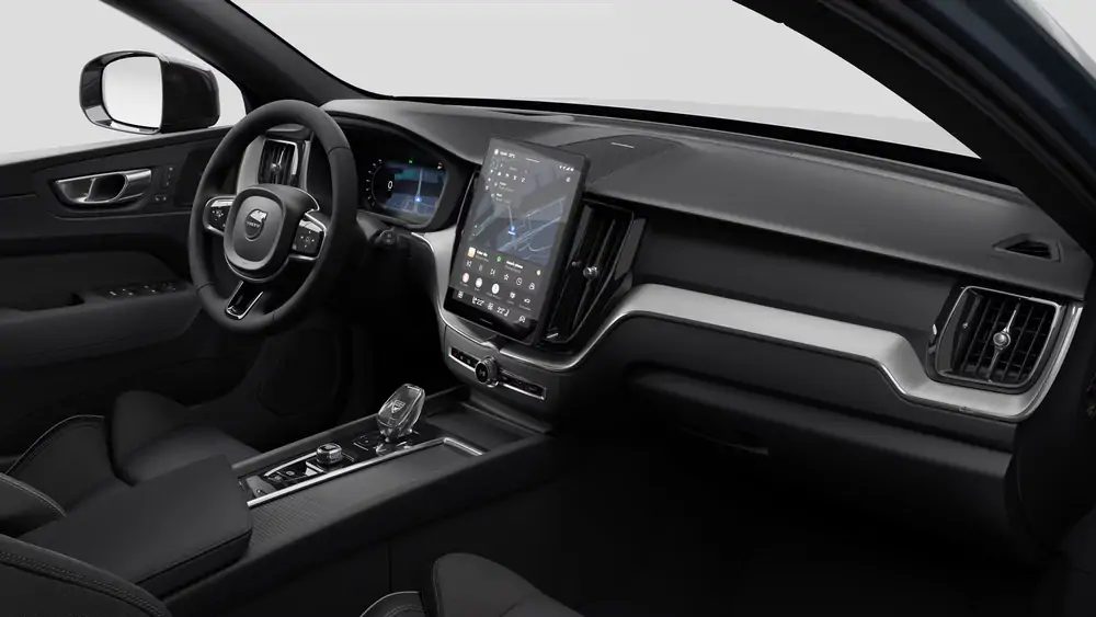 Nouveau Volvo XC60 SUV Plus Plug-in hybride (PHEV) 8-speed Geartronic™ automatic transmission Denim Blue 4