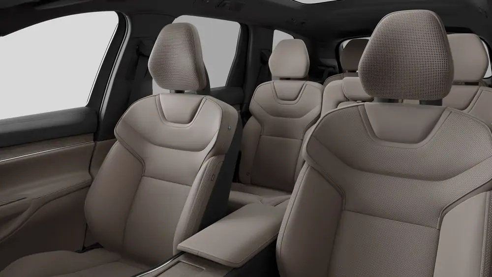 Nouveau Volvo EX90 SUV Ultra Elektrisch Shift-by-wire_single_speed_transmission_DB03 Mulberry Red 5