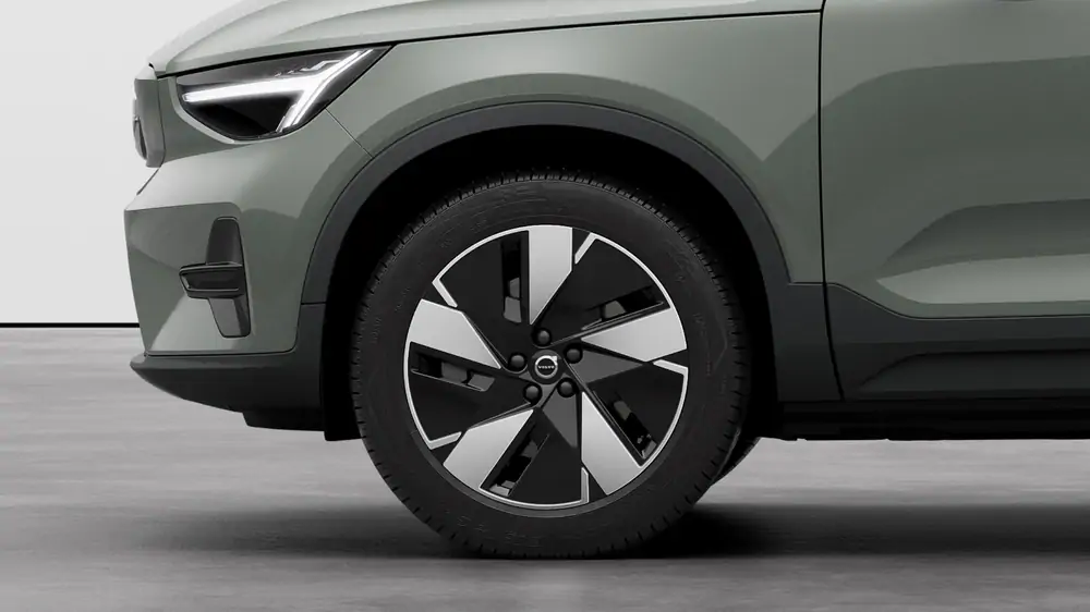 Nieuw Volvo C40 Crossover Core Elektrisch Shift-by-wire single speed transmission, RWD Sage Green  3