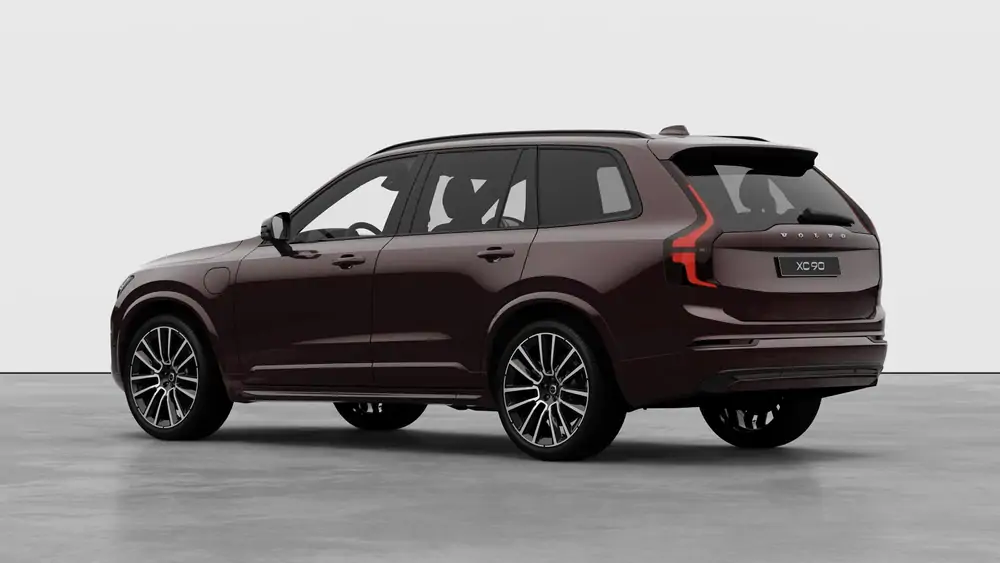 Nouveau Volvo XC90 SUV Ultimate Dark Plug-in hybride (PHEV) 8-speed Geartronic™ automatic transmission Mulberry Red 2