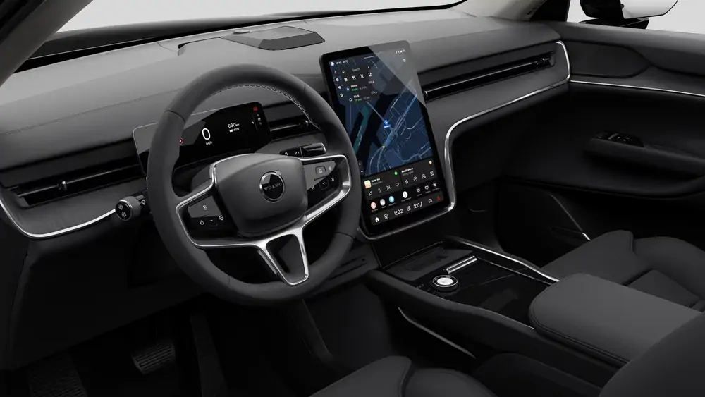 Nouveau Volvo EX90 SUV Plus Elektrisch (BEV) Shift-by-wire_single_speed_transmission_DB03 Onyx Black 4