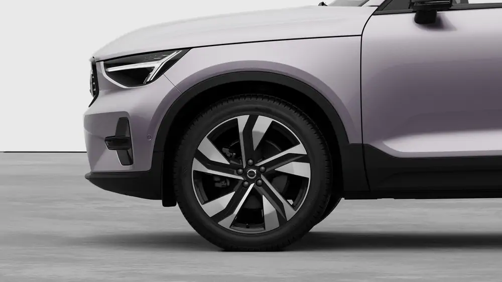 Nouveau Volvo XC40 SUV Ultimate Mild-hybride (MHEV) 7-speed Dual Clutch transmission Aurora Silver 3
