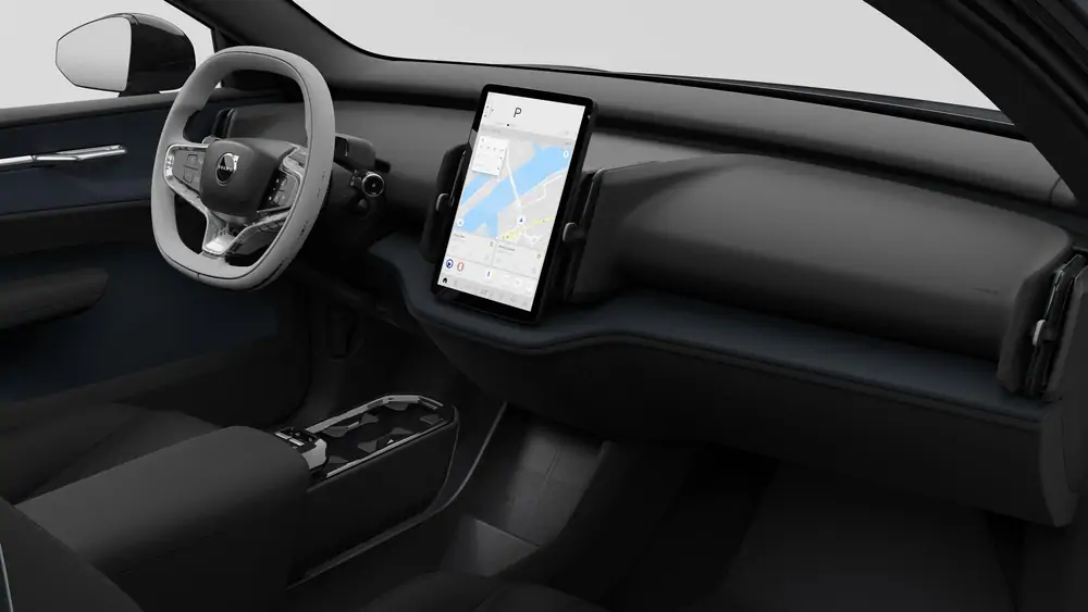 Nouveau Volvo EX30 SUV Core Business Edition Elektrisch (BEV) Shift-by-wire single speed transmission, RWD Denim Blue 4