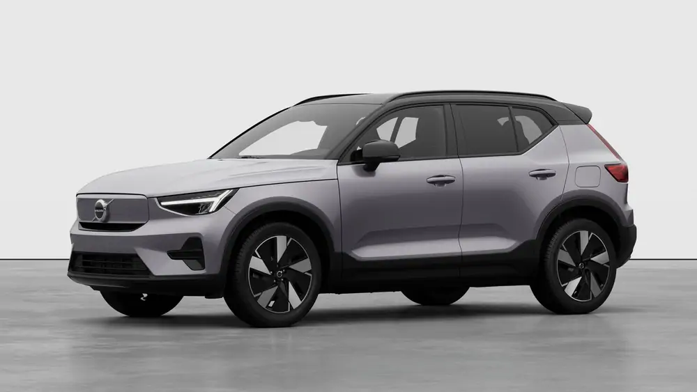 Nieuw Volvo EX40 SUV Plus Business Edition Elektrisch Shift-by-wire single speed transmission, RWD Aurora Silver 1