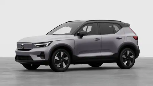 Nieuw Volvo EX40 SUV Plus Business Edition Elektrisch Shift-by-wire single speed transmission, RWD Aurora Silver