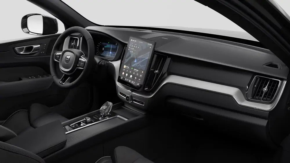 Nouveau Volvo XC60 SUV Plus Plug-in hybride (PHEV) 8-speed Geartronic™ automatic transmission Onyx Black 4
