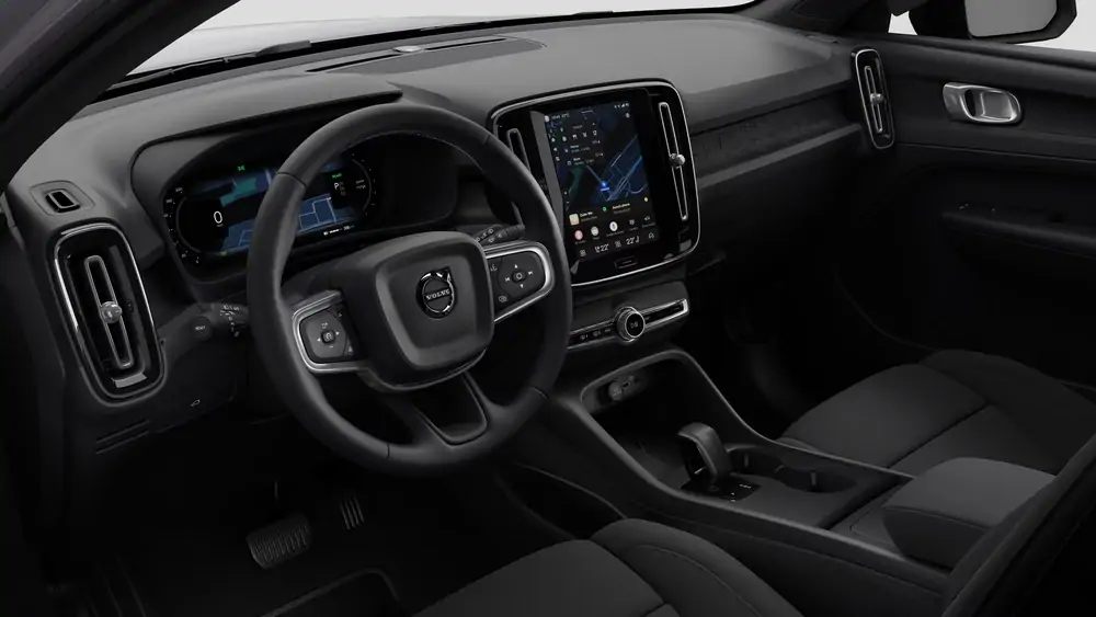 Nouveau Volvo EC40 Crossover Core Elektrisch Shift-by-wire single speed transmission, RWD Aurora Silver 4
