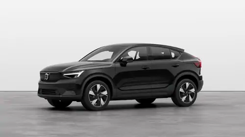 Nieuw Volvo C40 Crossover Plus Elektrisch Shift-by-wire single speed transmission, RWD Onyx Black