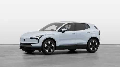 Nouveau Volvo EX30 SUV Core Elektrisch Shift-by-wire single speed transmission, RWD Cloud Blue