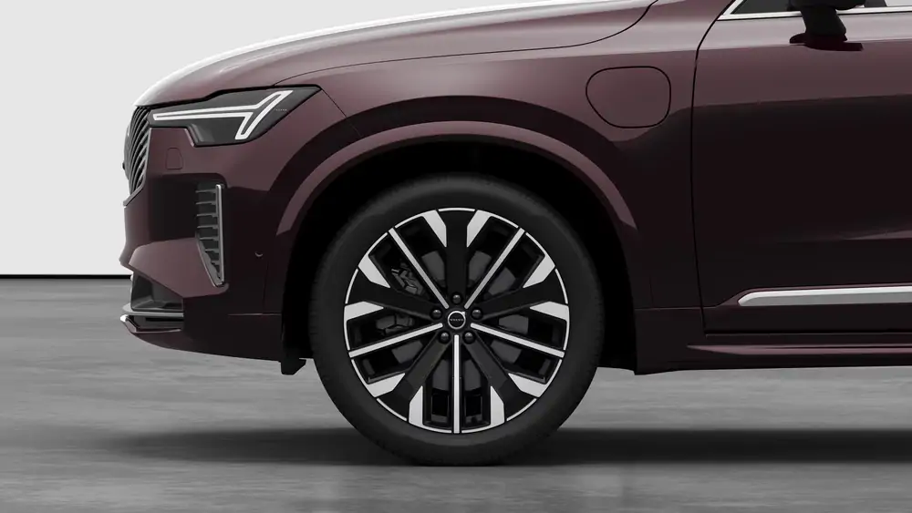 Nieuw Volvo XC90 SUV Ultimate Dark Plug-in hybrid 8-speed Geartronic™ automatic transmission Mulberry Red 3