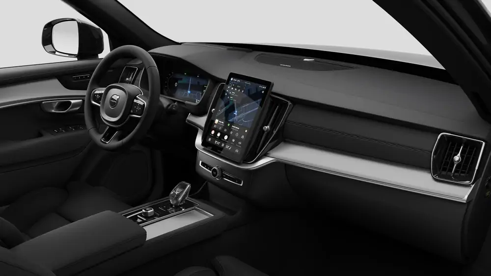 Nouveau Volvo XC90 SUV Plus Plug-in hybride (PHEV) 8-speed Geartronic™ automatic transmission Onyx Black 4