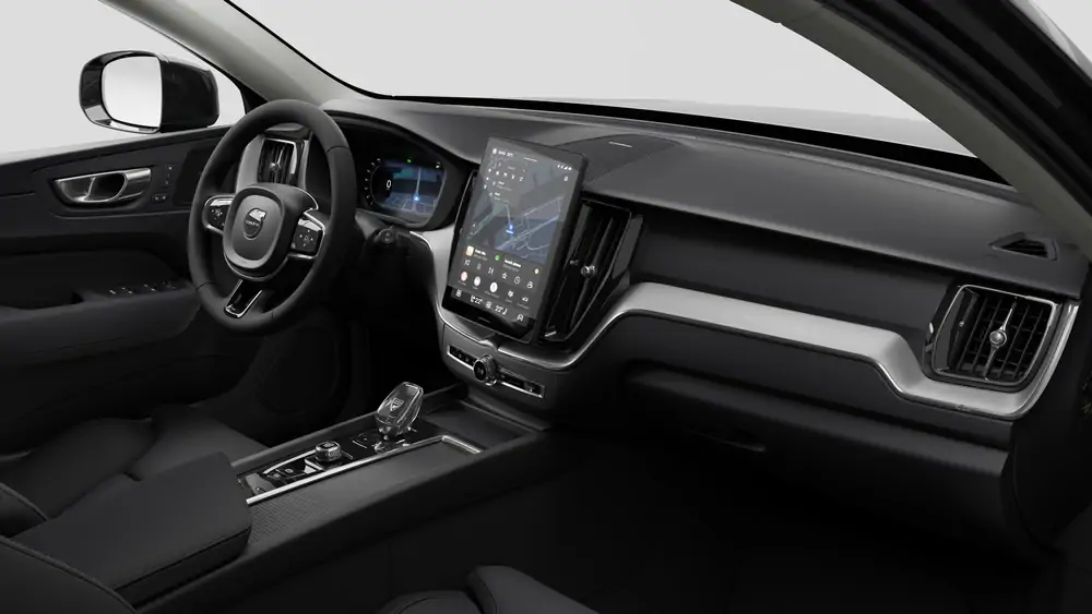 Nouveau Volvo XC60 SUV Plus Plug-in hybride (PHEV) 8-speed Geartronic™ automatic transmission Onyx Black 4