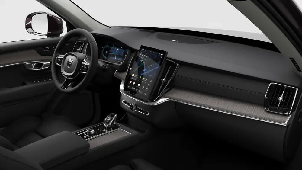 Nouveau Volvo XC90 SUV Plus Plug-in hybrid 8-speed Geartronic™ automatic transmission Mulberry Red 4