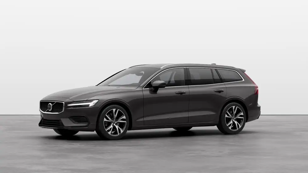 Nouveau Volvo V60 Break Core Mild hybrid 7-speed Dual Clutch transmission Platinum Grey 1