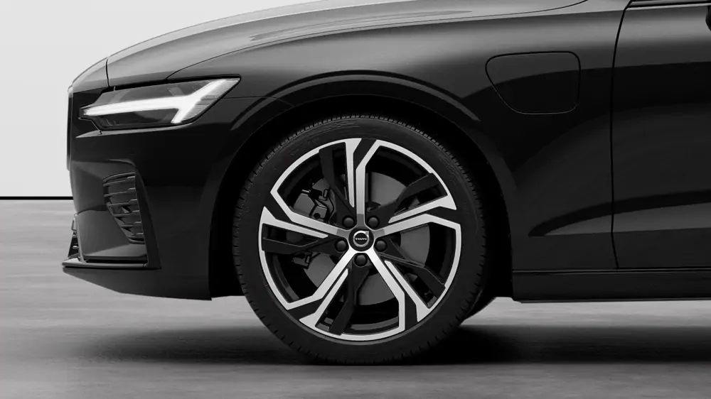 Nieuw Volvo S60 Berline Ultimate Dark Plug-in hybrid 8-speed Geartronic™ automatic transmission Onyx Black 3