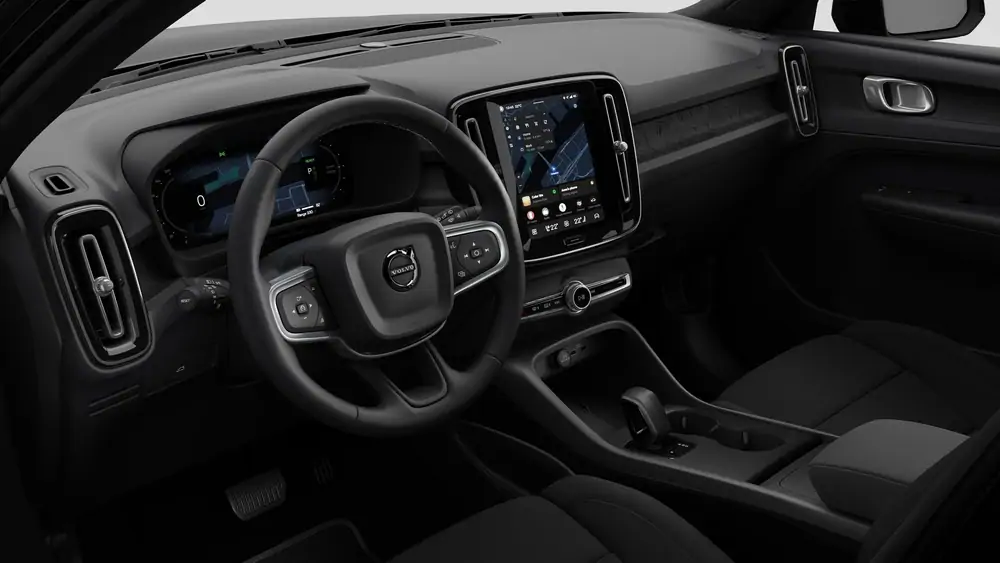 Nouveau Volvo EX40 SUV Core Business Edition Elektrisch (BEV) Shift-by-wire single speed transmission, RWD Onyx Black 4
