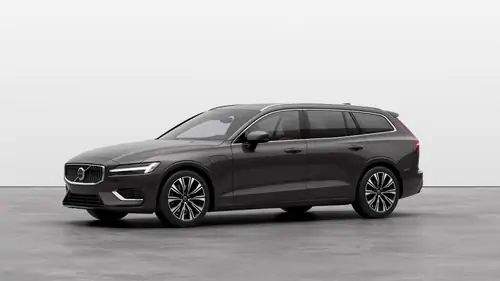 Nieuw Volvo V60 Break Ultimate Plug-in hybrid 8-speed Geartronic™ automatic transmission PLATINUM GREY