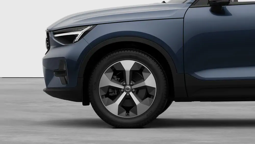 Nouveau Volvo XC40 SUV Plus Mild-hybride (MHEV) 7-speed Dual Clutch transmission Denim Blue 3