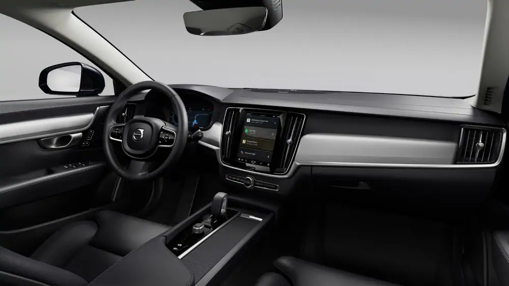 Nouveau Volvo S90 Berline Plus Mild hybrid 8-speed Geartronic™ automatic transmission Onyx Black 4