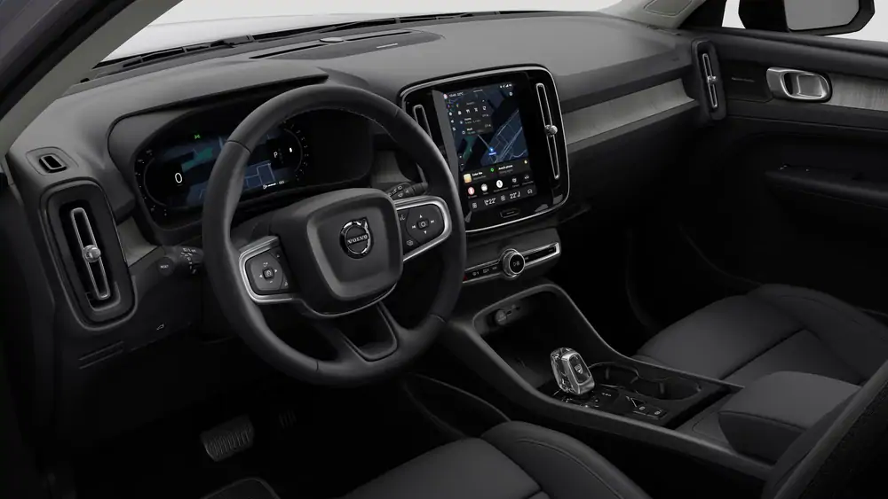 Nouveau Volvo XC40 SUV Plus Mild-hybride (MHEV) 7-speed Dual Clutch transmission Aurora Silver 4