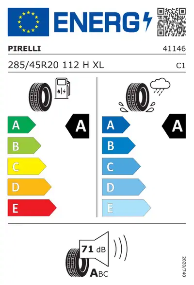 Étiquettes énergétiques des pneumatiques