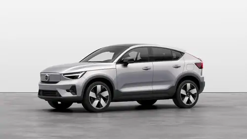 Nieuw Volvo C40 SUV Ultra Elektrisch Shift-by-wire single speed transmission, RWD Silver Dawn