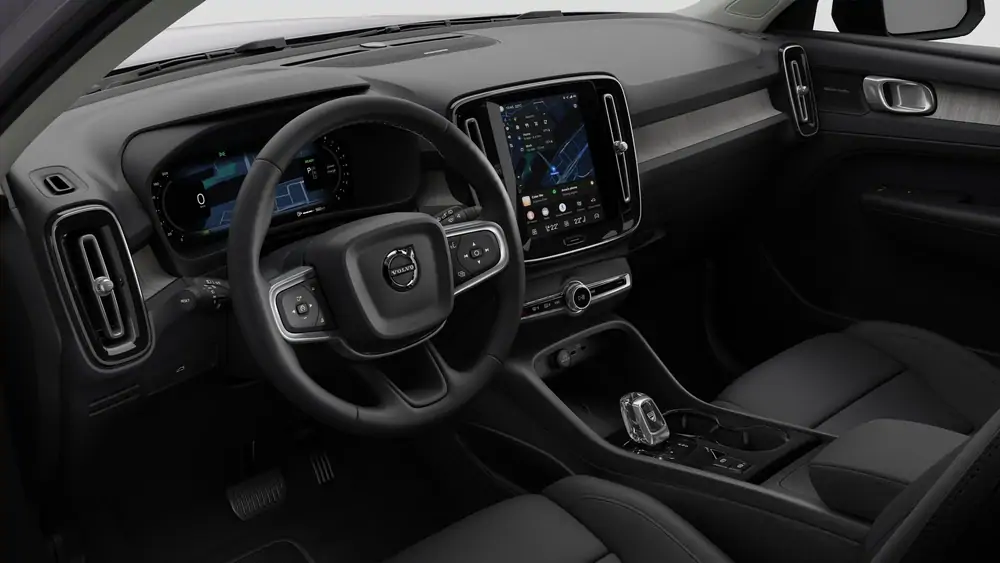 Nouveau Volvo XC40 SUV Plus Mild hybrid 7-speed Dual Clutch transmission Aurora Silver 4